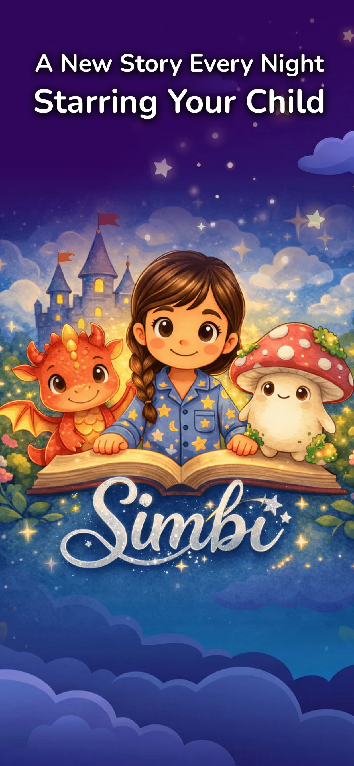 Simbi: Bedtime Stories — app screenshot 1