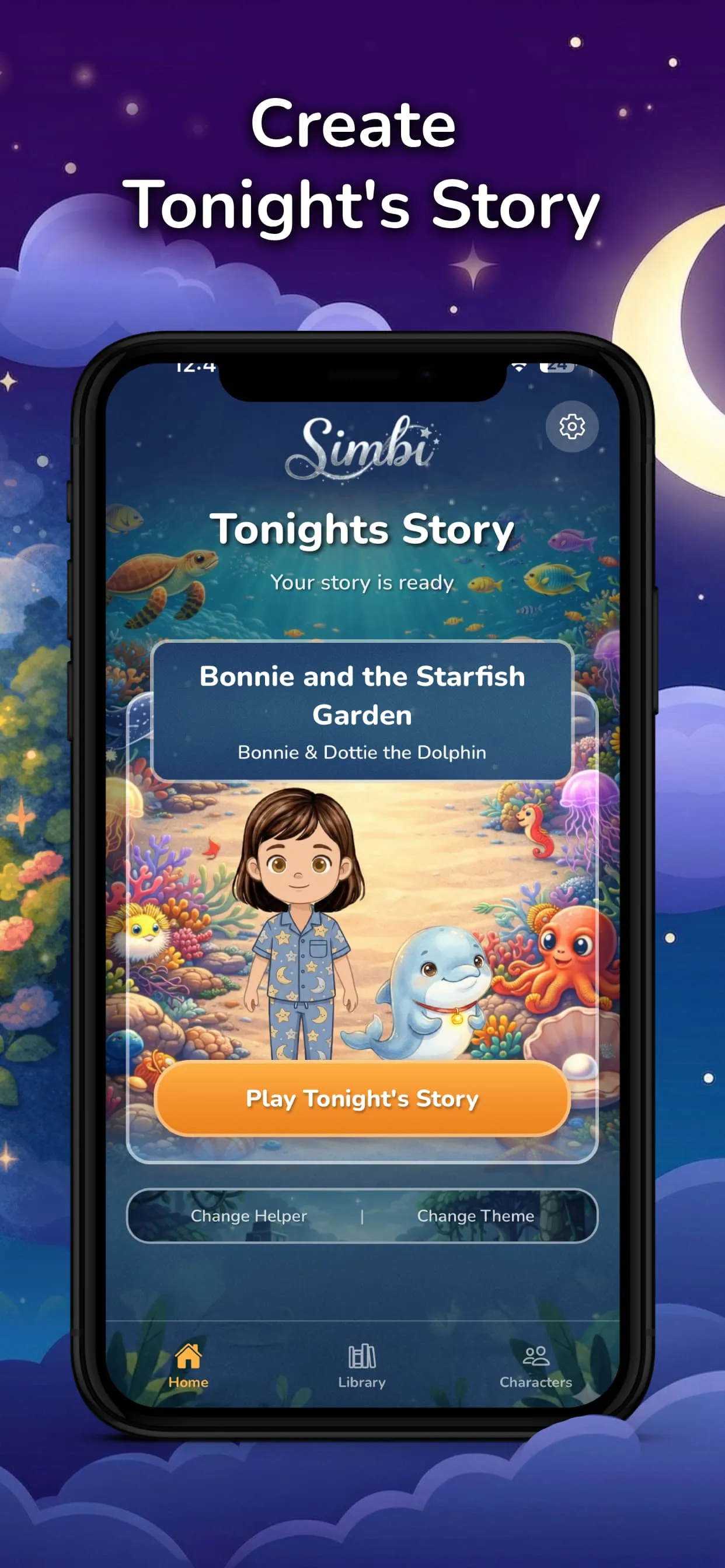 Simbi: Bedtime Stories — app screenshot 2