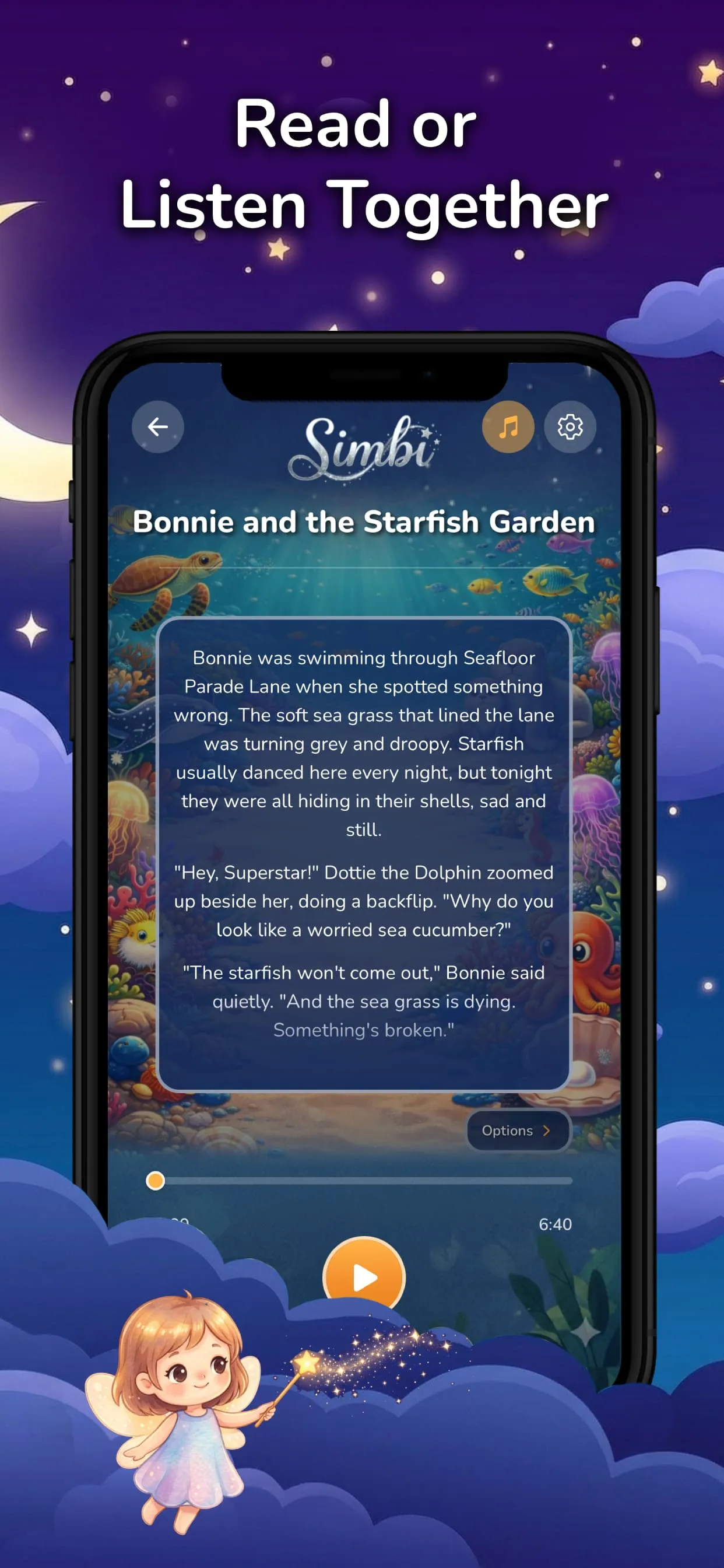 Simbi: Bedtime Stories — app screenshot 3