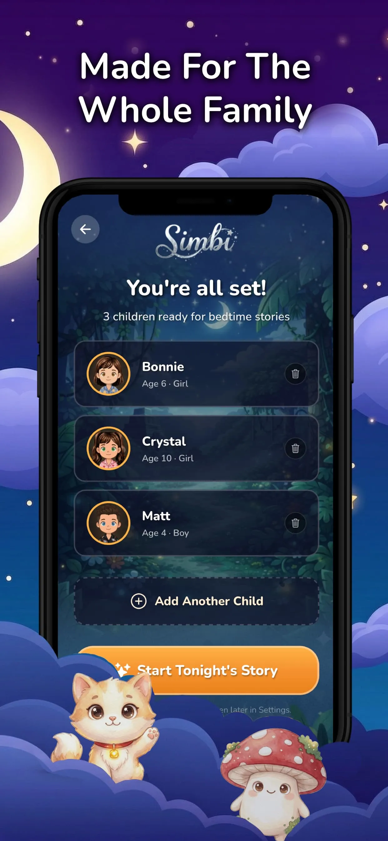 Simbi: Bedtime Stories — app screenshot 7
